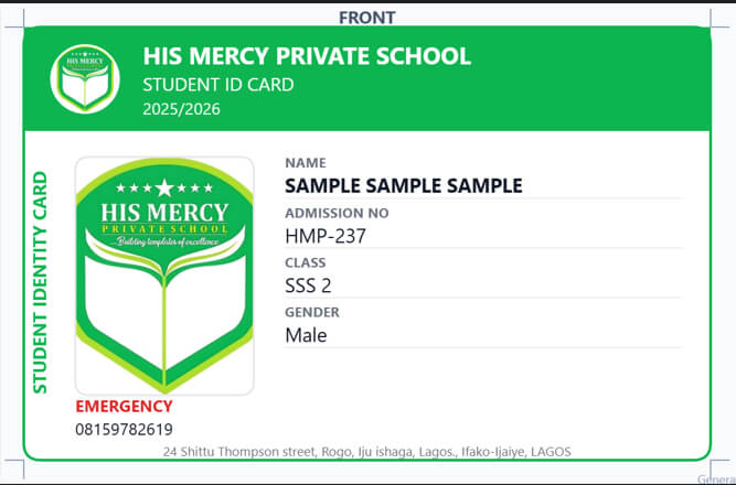 Mandatory ID Card for School Access
